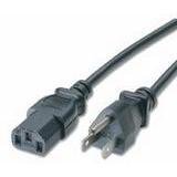 Cables To Go - 03129 - 3ft Universal Power Cord (IEC320 C13 to NEMA 5-15P)
