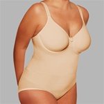 Body Wrap Seamless Plus Size Bodysuit with Underwire Cups