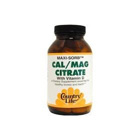 Country Life - Cal Citrate D - 120 tablets