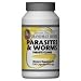 Parasites & Worms - All Natural Remedy to Cleanse Parasites & Worms - 100 Capsules