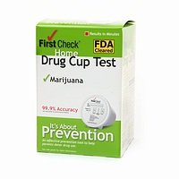 First Check Home Drug Cup Test - Marijuana