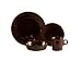 Fiesta 4-Piece Dinnerware Place Setting, Chocolate