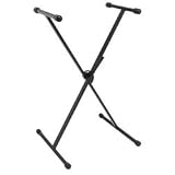 On Stage QuikSqueeze Keyboard Stand