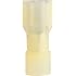 Gardner Bender 10-155F Disconnect Female - Fully-Insulated, 12-10 AWG, Yellow, .250" Tab (50 pk)
