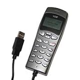 RYOTECH USB VOIP Internet Telephone Phone Mic and speaker handset with LCD display ideal for SKYPE hardware compatible with Windows XP Vista Windows 7 32bit and 64bit
