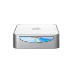 Apple Mac mini - DTS - 1 x PPC G4 1.25 GHz - RAM 256 MB - HD 1 x 40 GB - CD-RW / DVD-ROM combo - Mdm - LAN EN, Fast EN - MacOS X 10.3 - Monitor : none