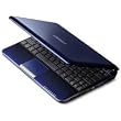 MSI U135-208US 10-Inch Blue Netbook - 3 Hour Battery Life