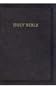 REB Lectern Black Goatskin Leather over boards REB205