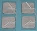 4-pack Economy Square TENS Electrodes
