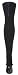 Black Thigh Hi Leg Warmer by KD dance, Makers of the Finest Dancewear in the World, 3...