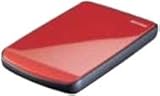 Buffalo HD MiniStation Lite HD-PET500U2/R 500GB externe Festplatte (6,35 cm (2,5 Zoll), USB 2.0) rot