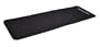 Yogamatte Pilates Gymnastikmatte 190 x 60 x 1,5 cm schwarz