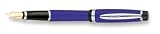 Conklin All American Blueberry Blue Fine Point Fountain Pen - AM03-1