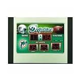 Miami Dolphins Alarm Clock Scoreboard