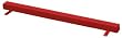 Textured Vinyl Covered Beams - Red, 6' Long - Gymnastics