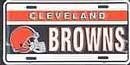 NFL License Plate - Cleveland Browns