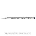 Mont blanc usa 15158 Medium Point Rollerball Refill, 2 per Pack, Black Ink