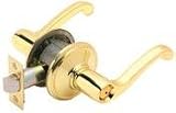 SCHLAGE Privacy Sets Flair Lever, Antique Brass