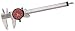 Starrett R120A-6 Dial Caliper, 6, Red Dial, Fitted Plastic Case