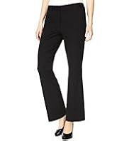 Flat Front Slim Bootcut Trousers