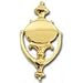 H. B. Ives C2-3107-605 Brass Door Knocker