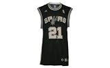 Tim Duncan Jersey: adidas Black Replica #21 San Antonio Spurs Jersey
