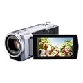 JVC GZ-E10SEU Full-HD Camcorder (6,9 cm (2,7 Zoll) Display, 40-fach opt. Zoom, HDMI, F1.8, USB 2.0) silber