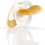 NUK Newborn Orthodonic Pacifier-Exerciser ( PACIFIER, NEWBORN 0-6M, NUK, HANDLE, LATEX ) 1 Case / Case