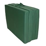 Hide-a-Mat Foam Tri-Fold Foldable Multifunctional Full Size Huntergreen Exercise/Sleeping Mat