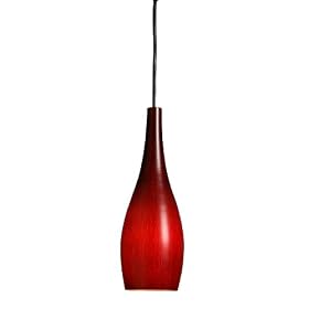 American Fluorescent DLP113RDSCT Droplet Pendant, Red by American Fluorescent