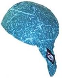 Cotton Stubby Cap Blue Splash