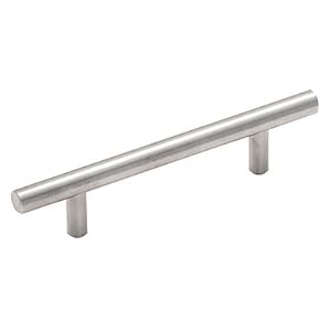Amerock Stainless Steel Bar Pull 96mm Center To Center 156mm Total Length by Amerock