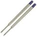 Office Depot(R) Parker Ballpoint Pen Refills, Medium Point, 1.0 mm, Blue, Pack Of 2