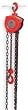 Dayton 1VW53 Hoist, Chain, 1/2T, 20Ft Lift