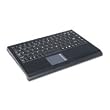 USB Mini Keyboard Touch Pad Black with built-in