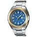 Casio Two Tone Waveceptor Blue Dial Watch Image