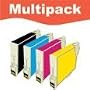A set of 4 Brother Compatible Ink cartridges LC1000BK LC1000C LC1000M LC1000Y LC-1000BK LC-1000C LC-1000M LC-1000Y LC970BK LC970C LC970M LC970Y LC-970BK LC-970C LC-970M LC-970Y for the DCP-130C DCP-135C DCP-150C DCP-153C DCP-157C DCP-330C DCP-350C DCP-540CN DCP-560CN DCP-750CW DCP-750WN DCP-770CW MFC-230C MFC-235C MFC-240C MFC-260C MFC-440CN MFC-465CN MFC-660CN MFC-665CW MFC-680CN MFC-685CW MFC-845CW MFC-885CW MFC-3360C MFC-5460CN MFC-5860CN FAX-1360 FAX-1460 FAX-1560 FAX-2480C