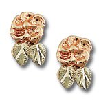 Landstrom's® 10K Gold Earrings with 14K Hoops