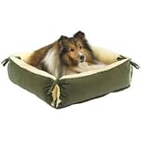 Beds 4 Pets Reversible Tie Green Large Pet Bed (Large - 30'' x 30'' x 9'')