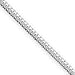 Sterling Silver 2.4mm Fancy Chain Necklace - 24 Inch - Italian