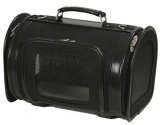 PeTOTe Kelle Black Tweed Pet Carrier : Size LARGE