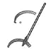 Adjustable Spanner Wrench w/ 2 Jaws