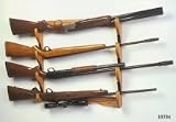 San Angelo Wood Gun Rack 4 Guns by San Angelo
