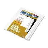 90000 Series (Allstate. Style) Legal Index Dividers, 1/26 Cut Printed A-Z