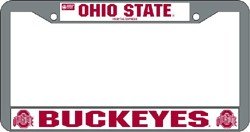 Ohio State Buckeyes Chrome Frame