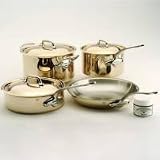 Mauviel 7 Piece Set Copper Set w/ Free Cleaner/6560.01