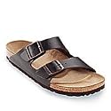 Birkenstock Women's "Arizona" Comfort Sandal Hunter Brown smooth leather 12M