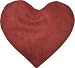 Microwaveable Hot/cold Pain and Stress Relief Pillow Herbal Healing Heart, Lavender Sky Scent, Berry Color, 11" X 10" Ideal for Use on the Small of the Neck Helps Relieve Pain Associated with Menstrual Cramps, Rheumatoid Arthritis, Backache, Rotary Cuff Injury, Neck Pain and Many Other Physical Discomforts