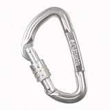 Cypher Locking Electrolite Screwgate Carabiner