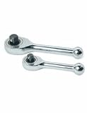 1/4 In & 3/8 In Dr Micro Gearless Ratchet Set - 2-Pc
